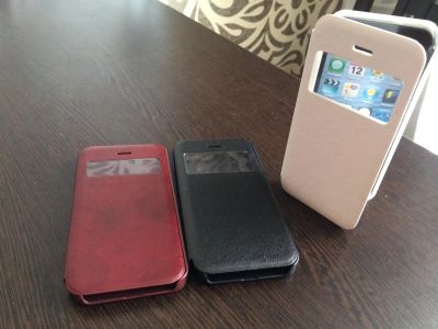 Лот: 3861481. Фото: 1. чехол книжка для iphone 5 5s кож-зам. Чехлы, бамперы