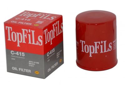 Лот: 20663683. Фото: 1. Фильтр масляный C-415 TopFils. Расходные материалы