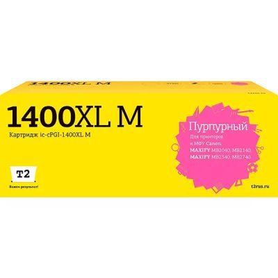 Лот: 24518308. Фото: 1. Картридж T2 IC-CPGI-1400XL M. Картриджи, расходные материалы
