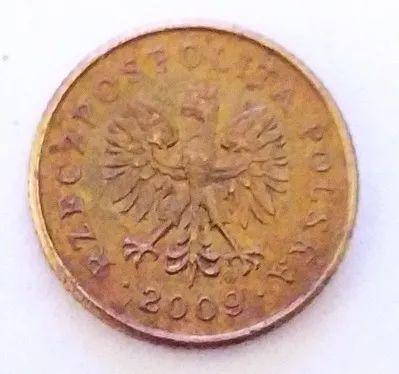 Лот: 25190900. Фото: 1. Польша 1 грош 2009. Европа