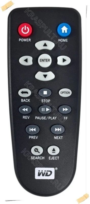 Лот: 15904975. Фото: 1. Пульт WESTERN DIGITAL WD TV LIVE. Пульты ДУ
