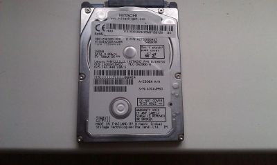 Лот: 3519376. Фото: 1. Жесткий диск ноутбучный 2,5" Hitachi... Жёсткие диски (HDD)