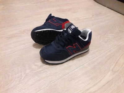 Лот: 11888766. Фото: 1. New balance, синии, 40 (замша). Кеды, кроссовки, слипоны