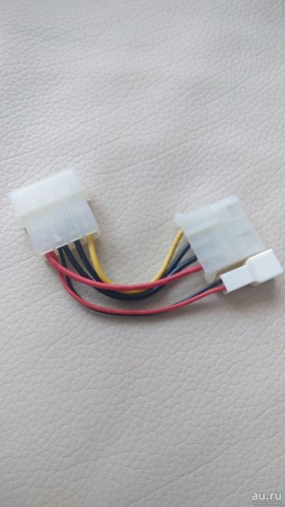 Лот: 17270680. Фото: 1. Кабель переходник Molex папа Molex... Шнуры, кабели, разъёмы