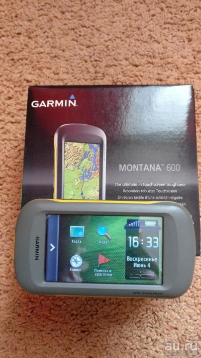 Лот: 9788567. Фото: 1. Продам навигатор Garmin Montana... GPS-навигаторы