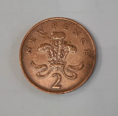 Лот: 21249776. Фото: 1. Монета Великобритания 2 новых... Великобритания и острова