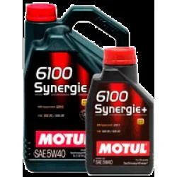 Лот: 8553129. Фото: 1. MOTUL 6100 Synergie+ 5W40 1л масло... Масла, жидкости