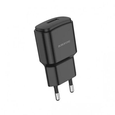 Лот: 17982473. Фото: 1. Адаптер 220V->USB 2.1A Borofone... Зарядные устройства, блоки питания, адаптеры сетевые для смартфонов