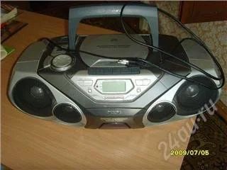 Лот: 83634. Фото: 1. Магнитола PHILIPS AZ1570. Музыкальные центры, магнитолы