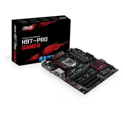 Лот: 4689264. Фото: 1. Мат.плата S1150 H97 Asus H97-PRO... Материнские платы