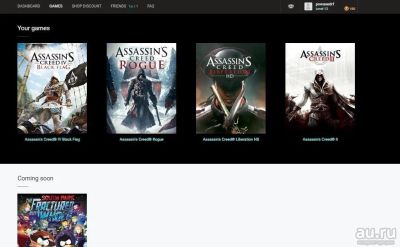 Лот: 9369817. Фото: 1. Аккаунт Uplay для PS 3 с играми... Аккаунты