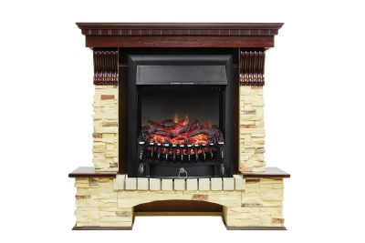 Лот: 23904499. Фото: 1. Каминокомплект Royal Flame Pierre... Камины, печи-камины