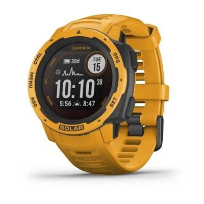 Лот: 16659548. Фото: 1. Garmin Instinct Solar Sunburst. Смарт-часы, фитнес-браслеты, аксессуары