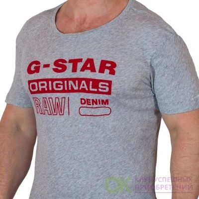 Лот: 11587912. Фото: 1. Футболка для стиля деним от G-Star... Футболки, поло