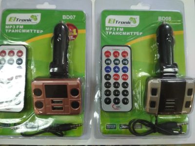 Лот: 14111414. Фото: 1. FM Modulator Eltronic BD08 Aux... FM-модуляторы, трансмиттеры