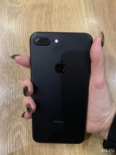 Лот: 13158354. Фото: 1. iPhone 7+, 128gb, jet Black. Смартфоны
