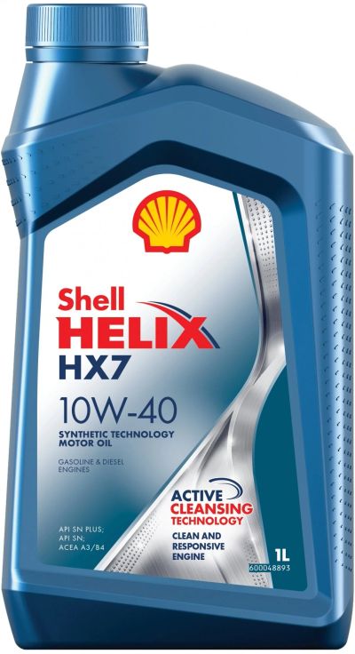 Лот: 16084620. Фото: 1. Масло Shell Helix НХ7 10/40 1л... Масла, жидкости