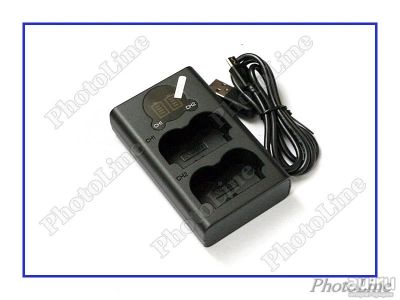 Лот: 18179004. Фото: 1. Зарядное устройство Dual USB с... Аккумуляторы, зарядные