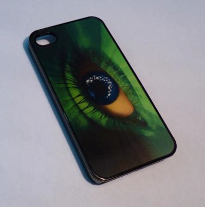 Лот: 4404102. Фото: 1. Накладка 3D "Глаз" для Apple iPhone... Чехлы, бамперы