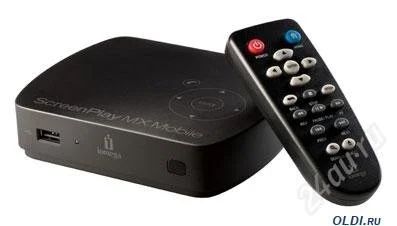 Лот: 2928828. Фото: 1. Iomega ScreenPlay_ MX Mobile 1Tb... Медиаплееры