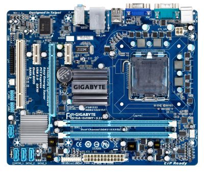 Лот: 7763297. Фото: 1. Материнская плата Gigabyte GA-G41MT-S2P... Материнские платы