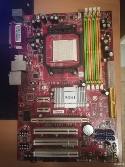 Лот: 15528870. Фото: 1. Материнская плата MSI K9N Neo... Материнские платы