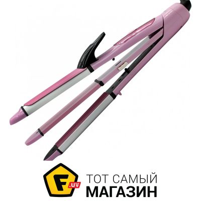 Лот: 13336398. Фото: 1. 4 в 1 Gemei GM-2966. Щипцы керамика... Укладка и стрижка волос, бритьё, эпиляция