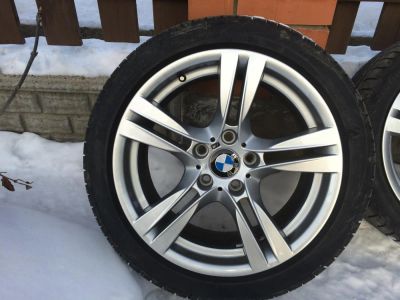 Лот: 4739170. Фото: 1. Колеса BMW M стиль R18 RunFlut... Шины на дисках