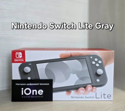 Лот: 21521407. Фото: 1. Nintendo Switch Lite Gray (Новая... Игровые приставки, консоли