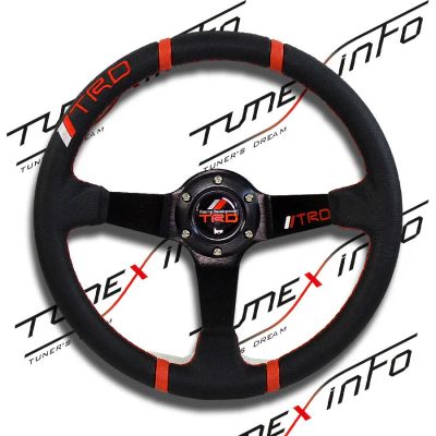 Лот: 20927868. Фото: 1. Руль спортивный TRD 350мм вынос... Детали тюнинга