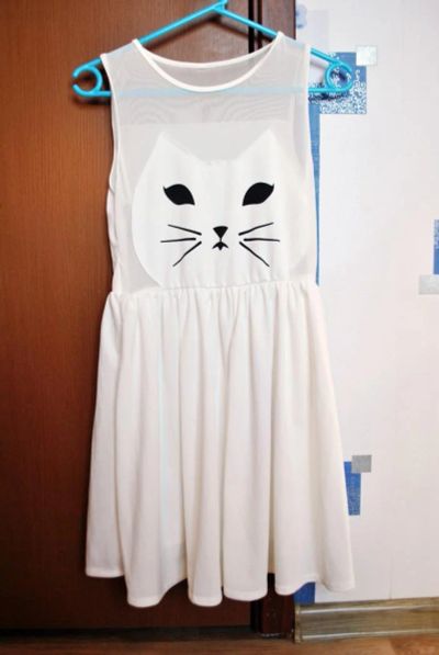 Лот: 7043197. Фото: 1. платье asos с кошачьей мордой... Платья