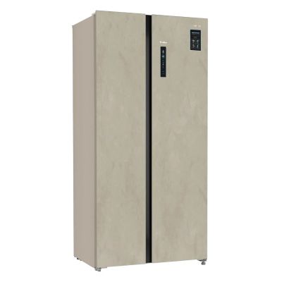 Лот: 25734663. Фото: 1. Холодильник Tesler RSD-537BI Beige. Холодильники, морозильные камеры