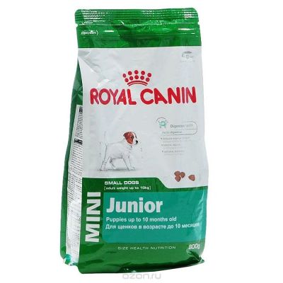 Лот: 10652912. Фото: 1. ROYAL CANIN Роял Канин Мини Юниор... Корма