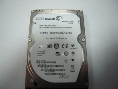 Лот: 10882788. Фото: 1. HDD 160gb для ноутбука Seagate... Жёсткие диски