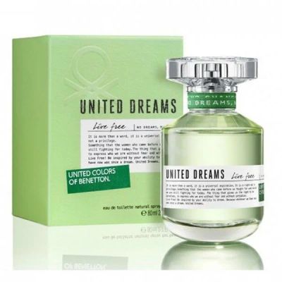 Лот: 11996566. Фото: 1. Benetton woman United Dreams Live... Женская парфюмерия