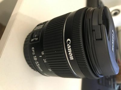 Лот: 16602459. Фото: 1. Объектив Canon EF-S 18-55 mm 1... Объективы