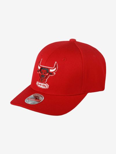 Лот: 22405536. Фото: 1. Бейсболка MITCHELL NESS HHSS3260-CBUYYPPPRED1... Другое (спортивная одежда)