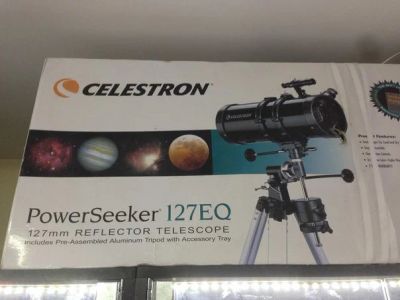 Лот: 12657876. Фото: 1. Телескоп Celestron PowerSeeker... Телескопы