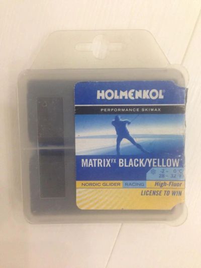 Лот: 6960545. Фото: 1. парафин Holmenkol matrix bk/yellow... Другое (лыжи)