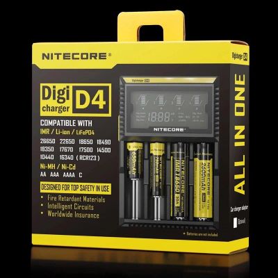 Лот: 10921959. Фото: 1. Зарядное устройство Nitecore D4. Зарядные устройства, блоки питания для бытовой техники