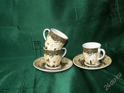 Лот: 306866. Фото: 1. Кофейный набор 6шт. Сервизы, наборы посуды