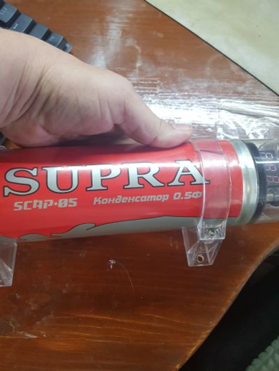 Лот: 20772625. Фото: 1. Накопитель-конденсатор Supra 0... Аксессуары для автозвука