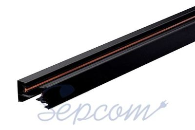 Лот: 15682186. Фото: 1. Шинопровод чёрный 1м PTR 1M-BL... Другое освещение