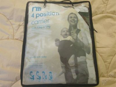 Лот: 2549893. Фото: 1. Кенгуру-рюкзак "mothercare". Слинги, эрго рюкзаки, переноски