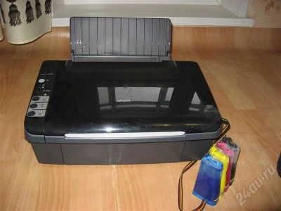 Лот: 711479. Фото: 1. МФУ Epson CX4300 + СНПЧ. МФУ и копировальные аппараты
