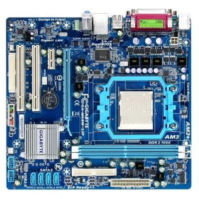 Лот: 8147350. Фото: 1. комплект Gigabyte GA-M68M-S2P... Материнские платы