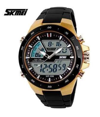 Лот: 4498330. Фото: 1. Спортивные часы SKMEI 1016 Gold... Оригинальные наручные часы