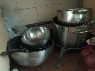 Лот: 12584993. Фото: 1. сковороды, миски wok и кастрюли. Другое (посуда, кухонная утварь)