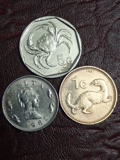 Лот: 9639343. Фото: 1. Мальта 1, 5, центов 2001 г. 2... Наборы монет