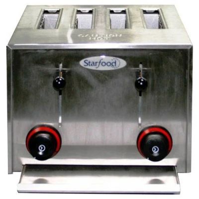 Лот: 10481219. Фото: 1. Тостер на 4 тоста starfood atn-4b. Пищевое
